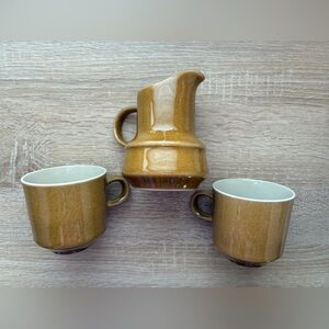 Daisy Vale Coffee and Creamer Set - Vintage Bundle of 3 🌼✨🧡🌼✨🧡